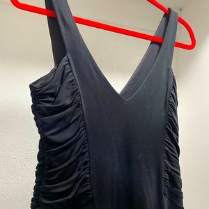 Black David Meister cocktail dress